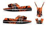 Yamaha Superjet Freestyle Jet Ski Graphic Wrap Kit (Square Nose) - Reaper V2