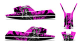 Yamaha Superjet Freestyle Jet Ski Graphic Wrap Kit (Square Nose) - Reaper V2