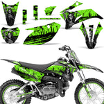 Yamaha TTR 110 2011-2016 Dirt Bike Motocross Graphic Decal Kit - Reaper V2