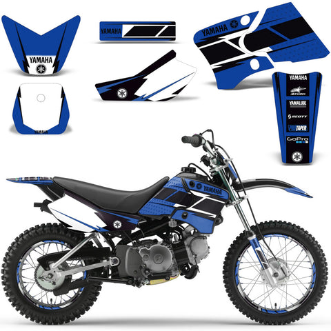 Yamaha TTR50 2006-2022 TTR90 2000-2007 Dirt Bike Motocross Graphic Decal Kit - Hurricane