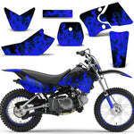Yamaha TTR50 2006-2022 TTR90 2000-2007 Dirt Bike Motocross Graphic Decal Kit - Flames