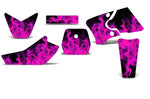 Yamaha TTR50 2006-2022 TTR90 2000-2007 Dirt Bike Motocross Graphic Decal Kit - Flames