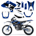 Yamaha YZ250F/450F 4 Stroke 2003-2005 Dirt Bike Motocross Graphic Decal Kit - Hurricane