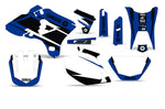 Yamaha YZ250F/450F 4 Stroke 2003-2005 Dirt Bike Motocross Graphic Decal Kit - Hurricane