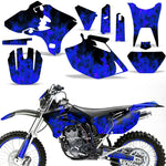Yamaha YZ250F/450F 4 Stroke 2003-2005 Dirt Bike Motocross Graphic Decal Kit - Flames