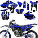 Yamaha YZ250F/450F 4 Stroke 2003-2005 Dirt Bike Motocross Graphic Decal Kit - Reaper V2