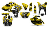 Yamaha YZ250F/450F 4 Stroke 2003-2005 Dirt Bike Motocross Graphic Decal Kit - Reaper V2