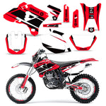 Yamaha YZ250F/450F 4 Stroke 2003-2005 Dirt Bike Motocross Graphic Decal Kit - Hurricane