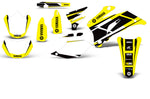 Yamaha WR250F 2007-2014 WR450F 2007-2011 Dirt Bike Motocross Graphic Decal Kit - Hurricane