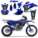 Yamaha WR250F 2007-2014 WR450F 2007-2011 Dirt Bike Motocross Graphic Decal Kit - Reaper V2