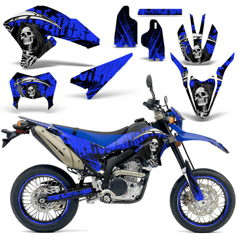 Yamaha WR250 R/X 2007-2020 Dirt Bike Motocross Graphic Decal Kit - Reaper V2