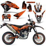 Yamaha WR250 R/X 2007-2020 Dirt Bike Motocross Graphic Decal Kit - Reaper V2