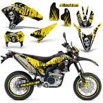 Yamaha WR250 R/X 2007-2020 Dirt Bike Motocross Graphic Decal Kit - Reaper V2