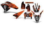 Yamaha WR250 R/X 2007-2020 Dirt Bike Motocross Graphic Decal Kit - Reaper V2