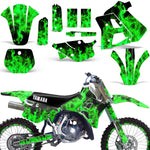 Yamaha WR 250Z 1991-1993 Dirt Bike Motocross Graphic Decal Kit - Flames