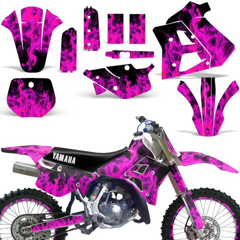 Yamaha WR 250Z 1991-1993 Dirt Bike Motocross Graphic Decal Kit - Flames