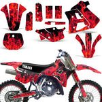 Yamaha WR 250Z 1991-1993 Dirt Bike Motocross Graphic Decal Kit - Flames