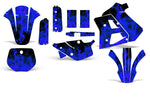 Yamaha WR 250Z 1991-1993 Dirt Bike Motocross Graphic Decal Kit - Flames