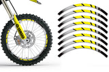 Yamaha WR 250Z 1991-1993 Dirt Bike Motocross Graphic Decal Kit - Hurricane