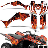 Yamaha Wolverine 2006-2012 ATV Graphic Kit - Flames
