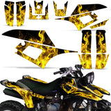 Yamaha Warrior All Years 1987-2004 ATV Graphic Kit - Flames
