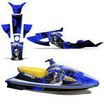 Yamaha Wave Raider 1994-1996 Jet Ski Graphic Wrap Kit - Reaper V2