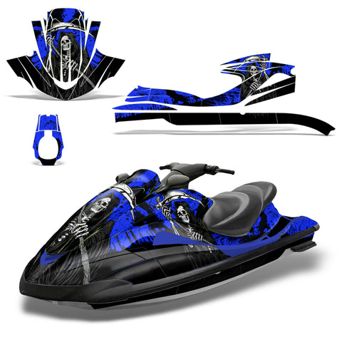 Yamaha Wave Runner 2002-2005 Jet Ski Graphic Wrap Kit - Reaper V2