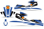 Yamaha Wave Runner 2002-2005 Jet Ski Graphic Wrap Kit - Red Stars