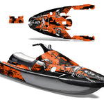 Yamaha Wave Runner III 1991-1996 Jet Ski Graphic Wrap Kit - Reaper V2