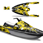 Yamaha Wave Runner III 1991-1996 Jet Ski Graphic Wrap Kit - Reaper V2