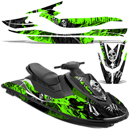Yamaha Wave Runner EX Deluxe 2017-2020 Jet Ski Graphic Wrap Kit - Reaper V2