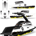 Yamaha Superjet Freestyle Jet Ski Graphic Wrap Kit (Round Nose) - Wrecked