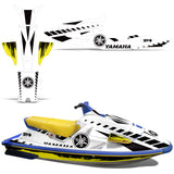Yamaha Wave Raider 1994-1996 Jet Ski Graphic Wrap Kit - Wrecked