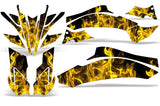 Yamaha YFZ 450R/SE 2009-2013 ATV Graphic Kit - Flames
