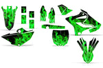 Yamaha YZ125 YZ250 2015-2021 Dirt Bike Motocross Graphic Decal Kit - Flames
