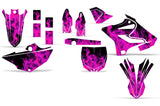 Yamaha YZ125 YZ250 2015-2021 Dirt Bike Motocross Graphic Decal Kit - Flames