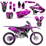 Yamaha YZ125 YZ250 2015-2021 Dirt Bike Motocross Graphic Decal Kit - Reaper V2