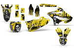 Yamaha YZ125 YZ250 2015-2021 Dirt Bike Motocross Graphic Decal Kit - Reaper V2
