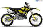 Yamaha YZ125 YZ250 2 Stroke 2002-2014 Dirt Bike Motocross Graphic Decal Kit - Hurricane