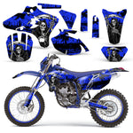 Yamaha YZ 250F 450F 2003-2005 WR 250F 450F 2005-2006 Dirt Bike Motocross Graphic Decal Kit - Reaper V2