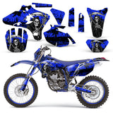 Yamaha YZ 250F 450F 2003-2005 WR 250F 450F 2005-2006 Dirt Bike Motocross Graphic Decal Kit - Reaper V2