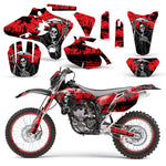 Yamaha YZ 250F 450F 2003-2005 WR 250F 450F 2005-2006 Dirt Bike Motocross Graphic Decal Kit - Reaper V2