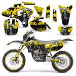 Yamaha YZ 250F 450F 2003-2005 WR 250F 450F 2005-2006 Dirt Bike Motocross Graphic Decal Kit - Reaper V2