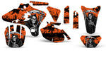 Yamaha YZ 250F 450F 2003-2005 WR 250F 450F 2005-2006 Dirt Bike Motocross Graphic Decal Kit - Reaper V2