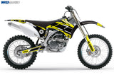 Yamaha YZ250F YZ450F 2006-2009 Dirt Bike Motocross Graphic Decal Kit - Hurricane