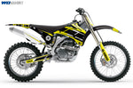 Yamaha YZ250F YZ450F 2006-2009 Dirt Bike Motocross Graphic Decal Kit - Hurricane