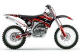 Yamaha YZ250F YZ450F 2006-2009 Dirt Bike Motocross Graphic Decal Kit - Hurricane
