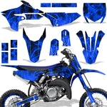 Yamaha YZ65 2018-2021 Dirt Bike Motocross Graphic Decal Kit - Flames