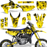 Yamaha YZ65 2018-2021 Dirt Bike Motocross Graphic Decal Kit - Flames