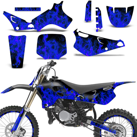 Yamaha YZ80 1993-2001 Dirt Bike Motocross Graphic Decal Kit - Flames